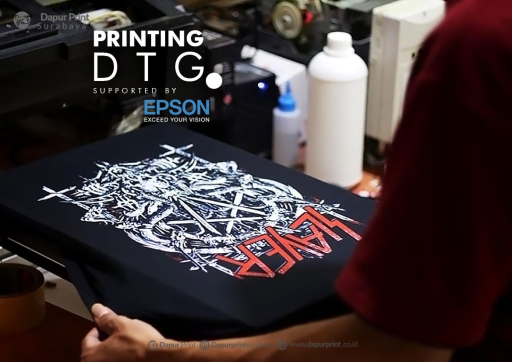 apa kelebihan sablon jenis dtg