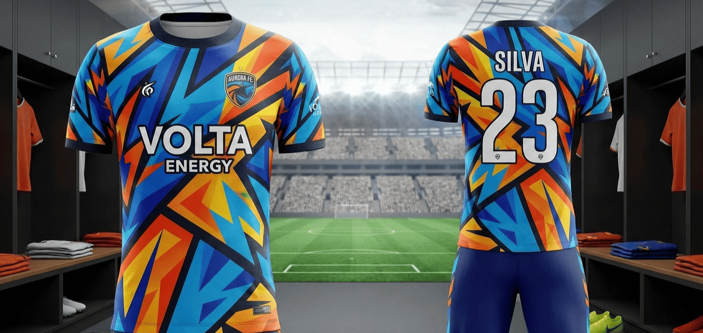 baju bola full printing