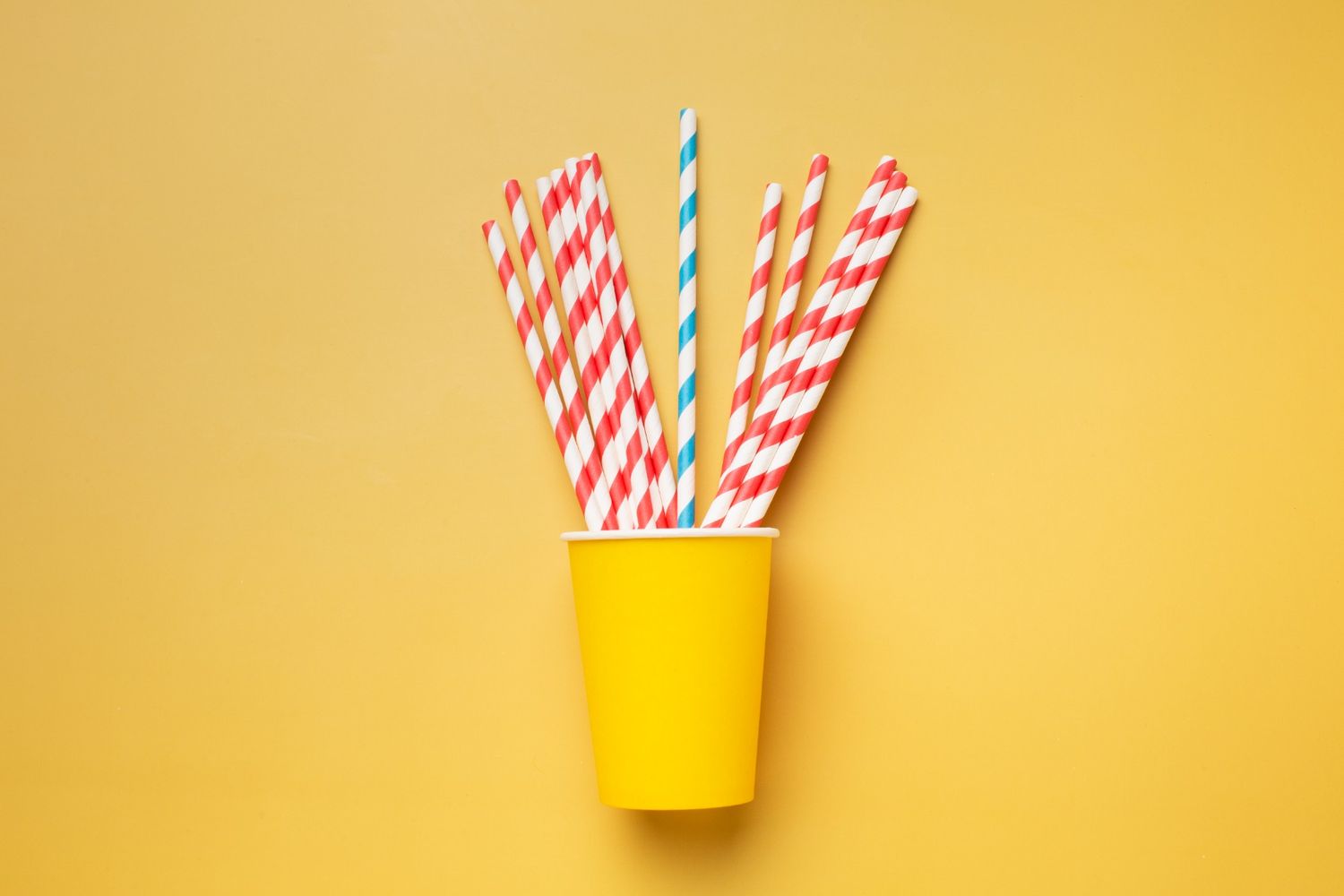 ide daur ulang dari sedotan