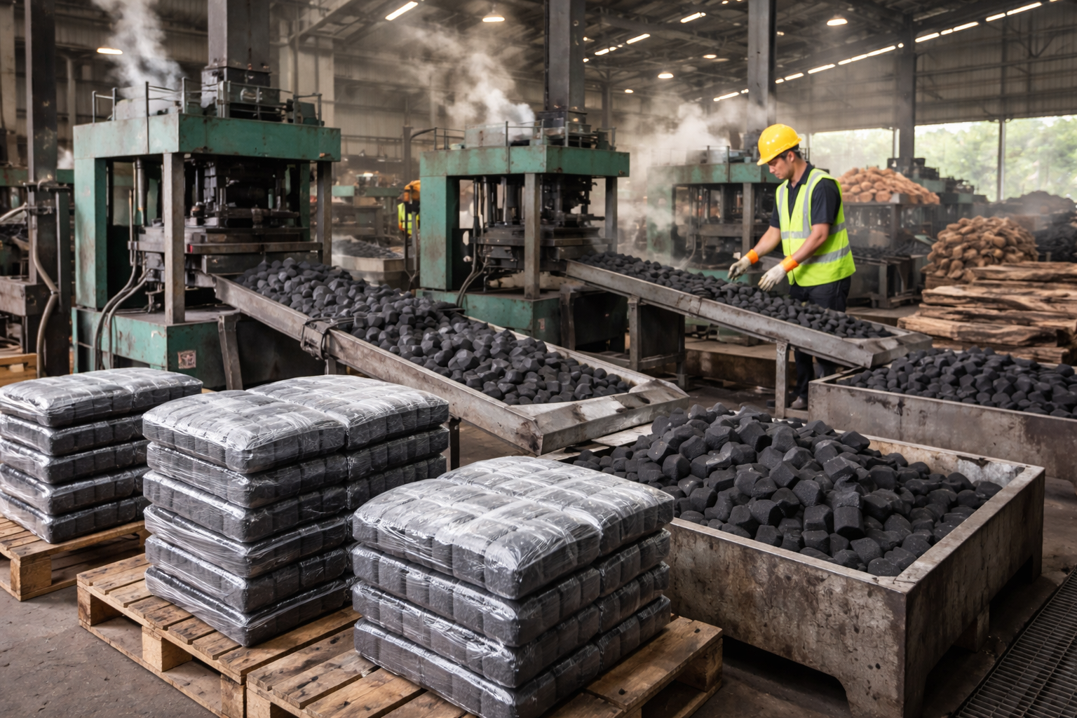 charcoal briquette distributors