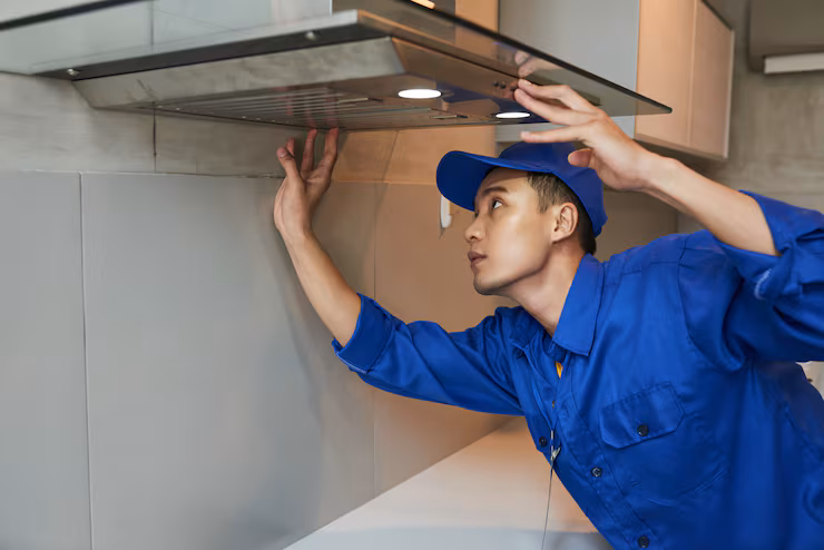 pembersihan kitchen hood