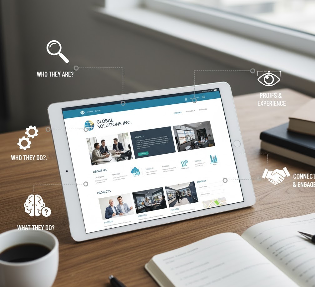 panduan memahami website company profile
