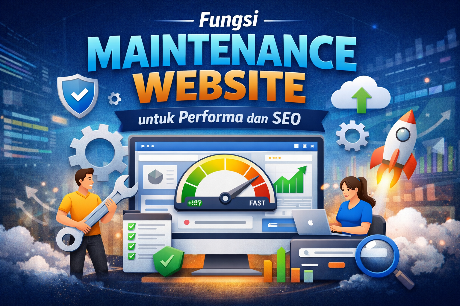 fungsi maintenance website