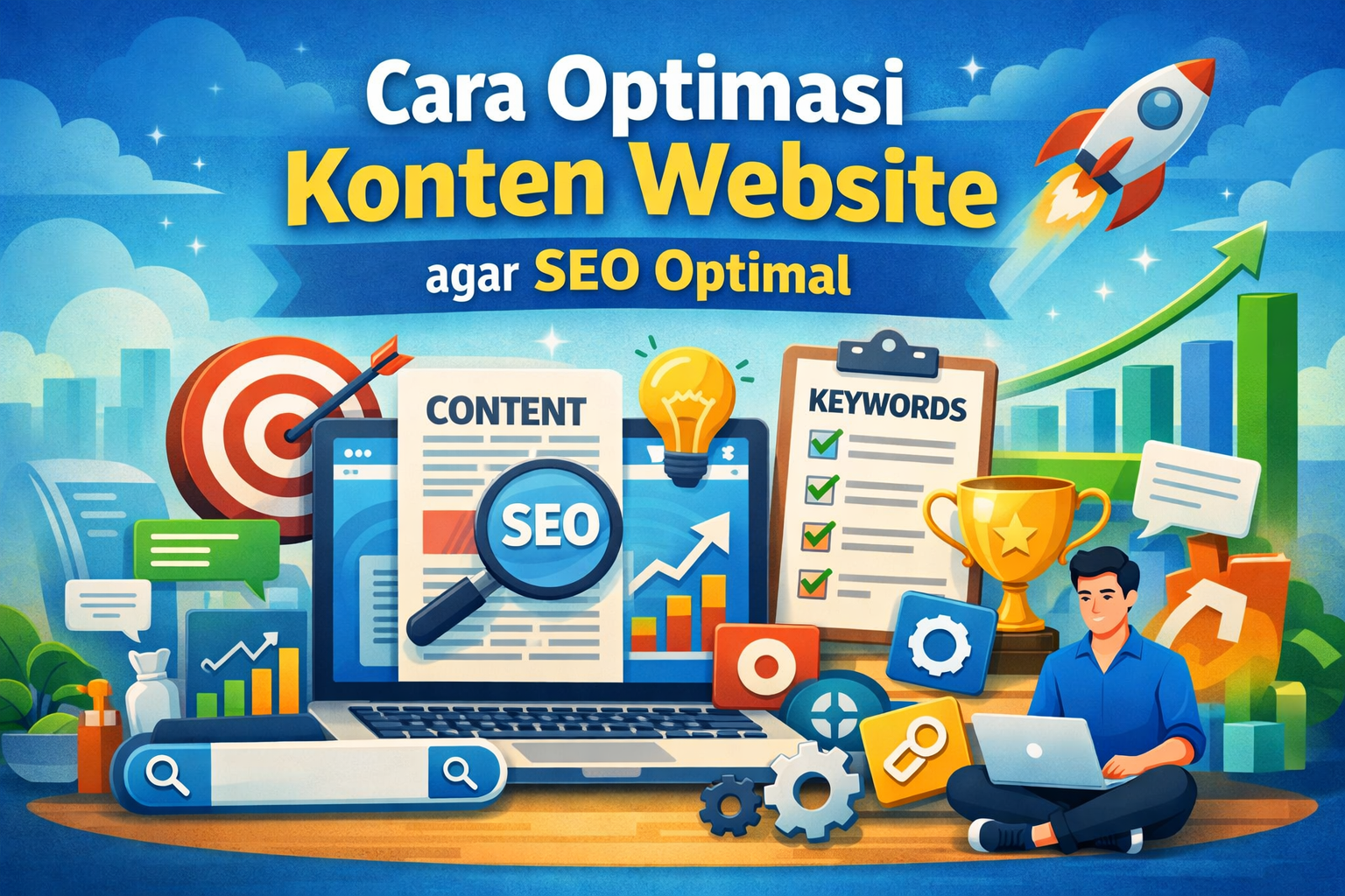 cara optimasi konten website