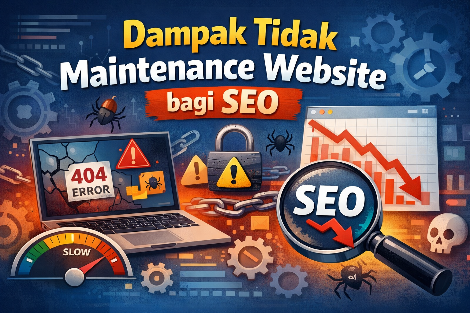 dampak tidak maintenance website
