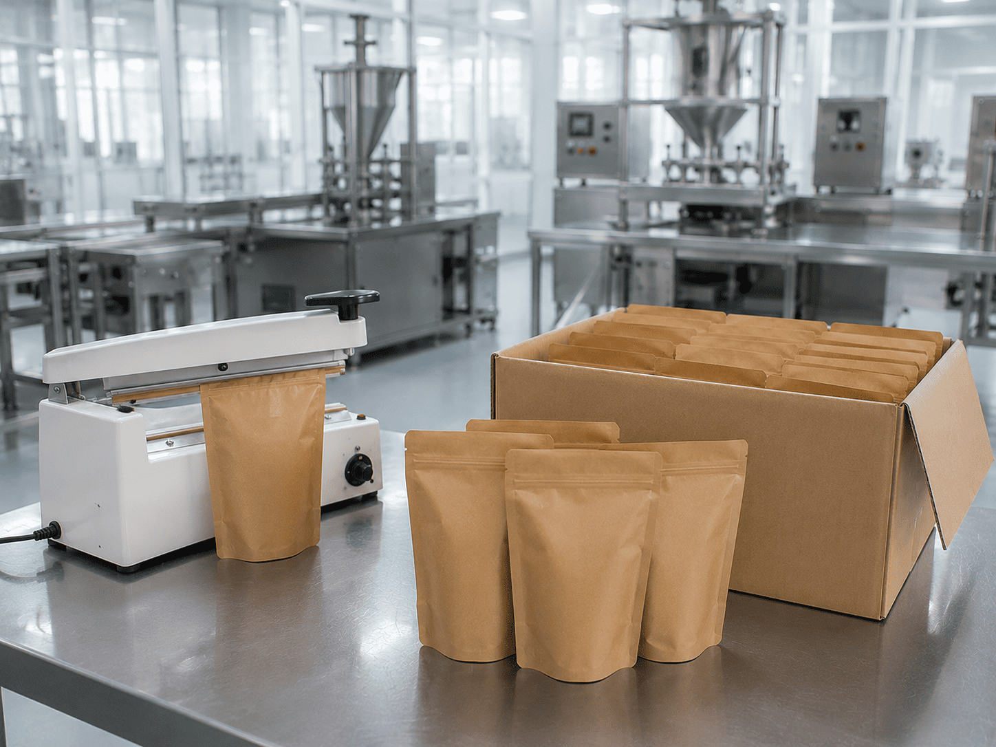 cara packing produk bubuk