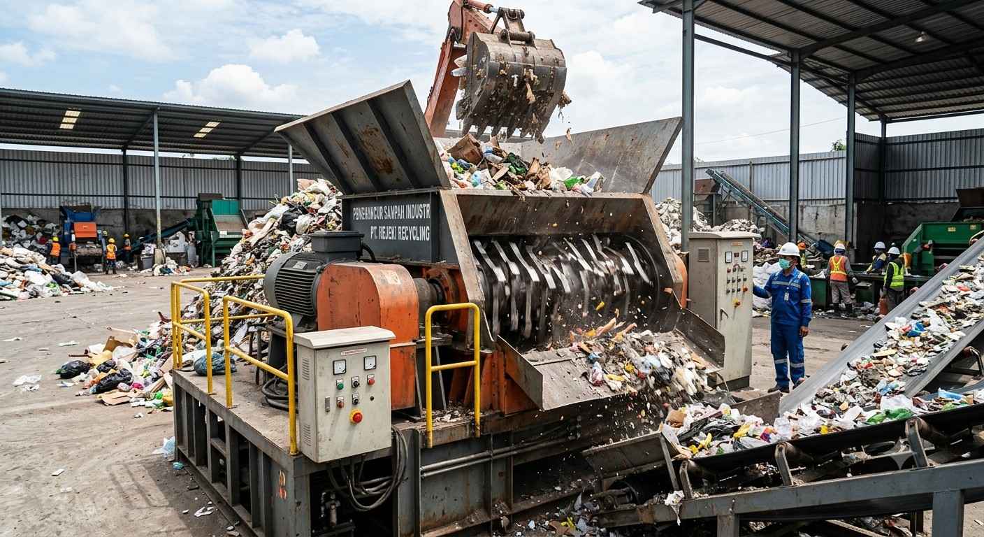 perbedaan crusher plastik dan pencacah plastik