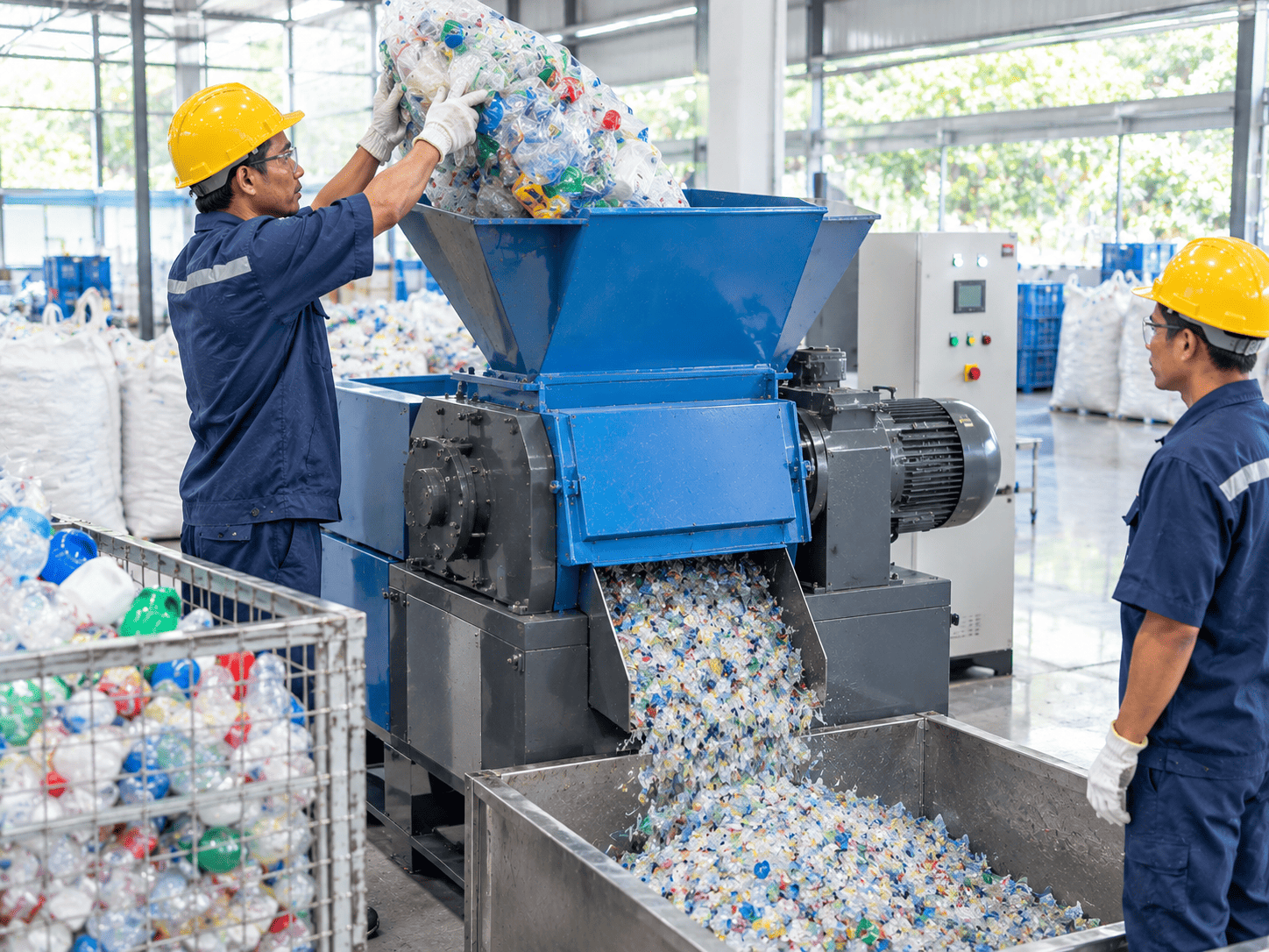 plastik dicacah untuk apa